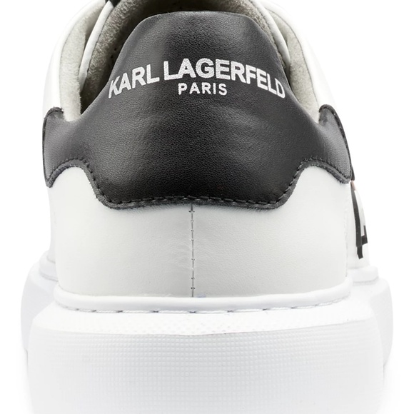 Karl Lagerfeld Paris men's Karl head sneakers size 7 in white new no box - Picture 4 of 7